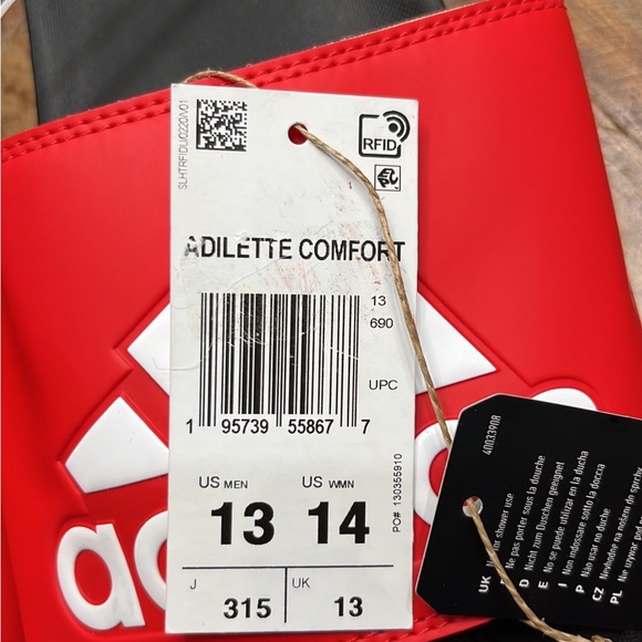 NWT Adidas Adellite Slides - Picture 5 of 5